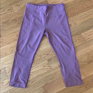 Blush Athleta capris